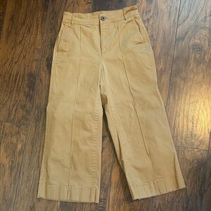 Madewell Khaki Cropped Pants